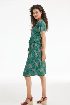 DiDi Dress Jacky Lagoon print- Jurken & Tunieken