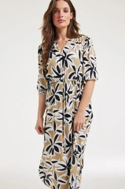 DiDi Dress Jade Shade print- Jurken & Tunieken