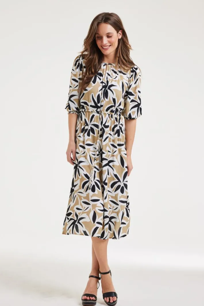 DiDi Dress Jade Shade print- Jurken & Tunieken