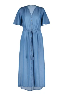 DiDi Dress Jazzy Denim mid blue- Denim | Jurken & Tunieken