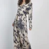 DiDi Dress Joyful Grey Ensemble print- Jurken & Tunieken