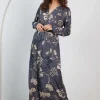 DiDi Dress Joyful Grey Ensemble print- Jurken & Tunieken