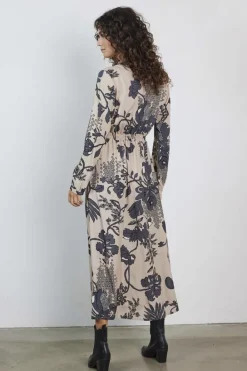 DiDi Dress Joyful Grey Ensemble print- Jurken & Tunieken