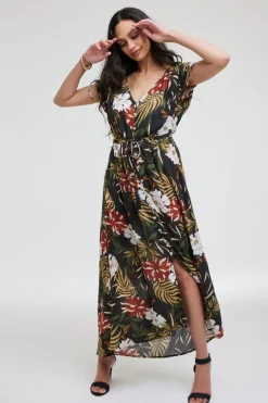 DiDi Dress Manu Jungle print- Jurken & Tunieken