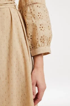 DiDi Dress Maxime Incense sand- Jurken & Tunieken