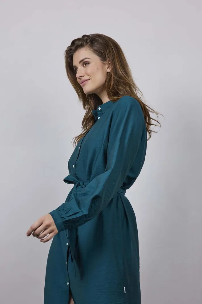 DiDi Dress Maya Dark sea green- Jurken & Tunieken