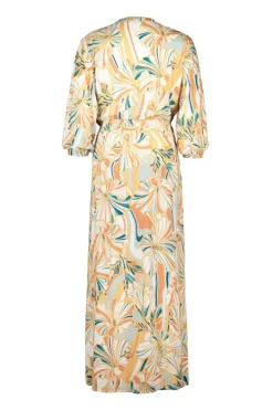 DiDi Dress Nantes in Offwhite with Maritimo print- Jurken & Tunieken