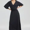 DiDi Dress Naomi in black- Basics | Jurken & Tunieken