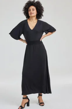 DiDi Dress Naomi in black- Basics | Jurken & Tunieken