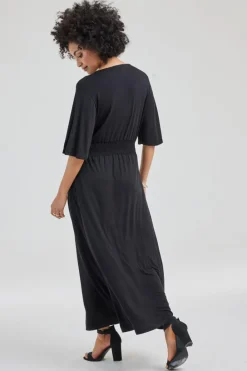 DiDi Dress Naomi in black- Basics | Jurken & Tunieken
