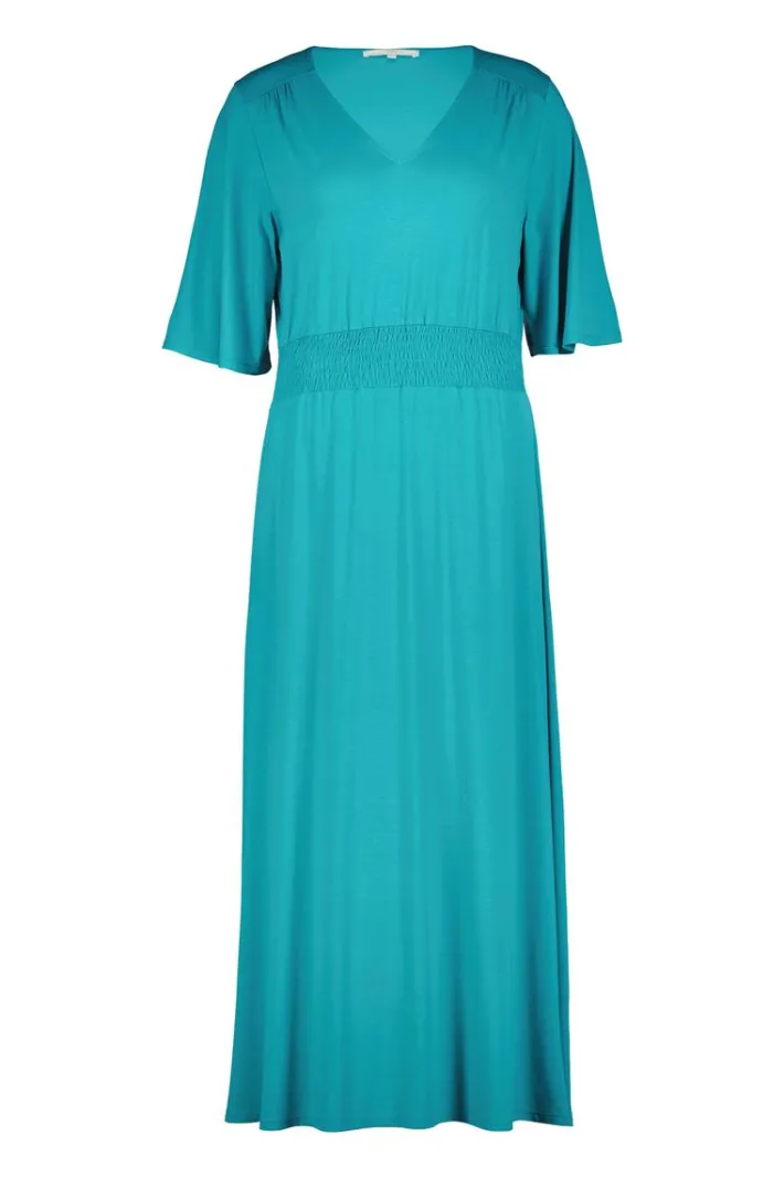 DiDi Dress Naomi in Dark turquoise- Basics | Jurken & Tunieken
