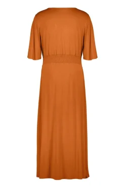 DiDi Dress Naomi in Ginger Brown- Basics | Jurken & Tunieken