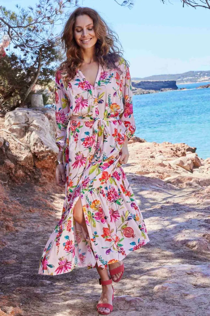 DiDi Dress Vidal Paradise print- Jurken & Tunieken