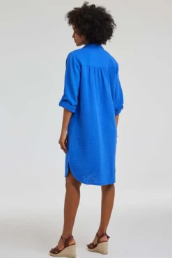 DiDi Dress Vulcano Ampora blue- Jurken & Tunieken