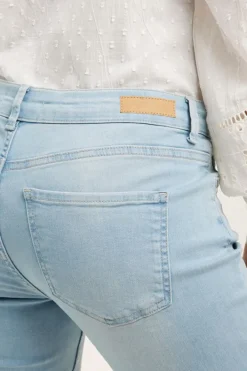 DiDi Flared denim pants bleached- Denim | Lange Broeken