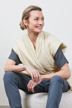 DiDi Gilet Romy in Oyster white- Jassen | Gilets