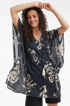 DiDi Kaftan Lagoon Bouquet hunt- Kaftans En Kimonos | Jurken & Tunieken