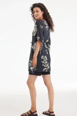 DiDi Kaftan Lagoon Bouquet hunt- Kaftans En Kimonos | Jurken & Tunieken