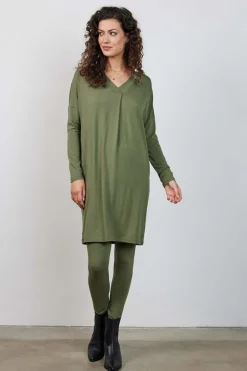 DiDi Legging Dusty olive- Leggings | Basics