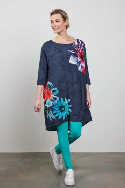 DiDi Legging in Peacock green- Leggings | Basics