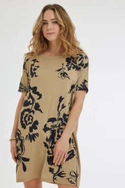 DiDi Loose dress Baya Bouquet panel- Jurken & Tunieken