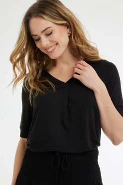 DiDi Loose tee Bacio Black- Basics | T-shirts & Tops