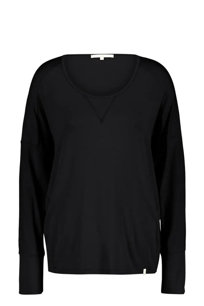 DiDi Loose tee Cozy in black- Basics | T-shirts & Tops