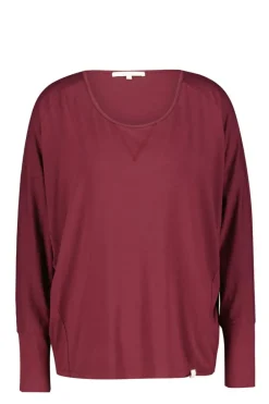 DiDi Loose tee Cozy in Mahogany red- Basics | T-shirts & Tops