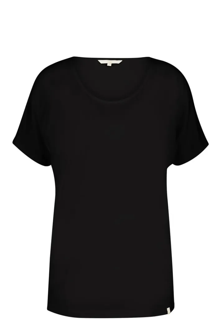 DiDi Loose tee Flow in zwart- Basics | T-shirts & Tops