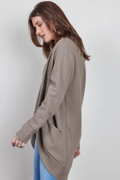 DiDi Loose vest Glory in fallen rock- Truien & Vesten