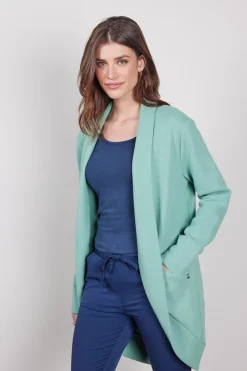 DiDi Loose vest Glory in Granite Green- Truien & Vesten
