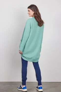 DiDi Loose vest Glory in Granite Green- Truien & Vesten