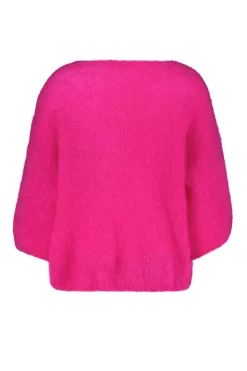 DiDi Mohair pullover Mira in raspberry pink- Truien & Vesten