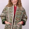DiDi Padded jasje Bella Green Deco print- Jassen | Blazers