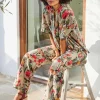 DiDi Pants Paloma Sand Magnificent print- Lange Broeken