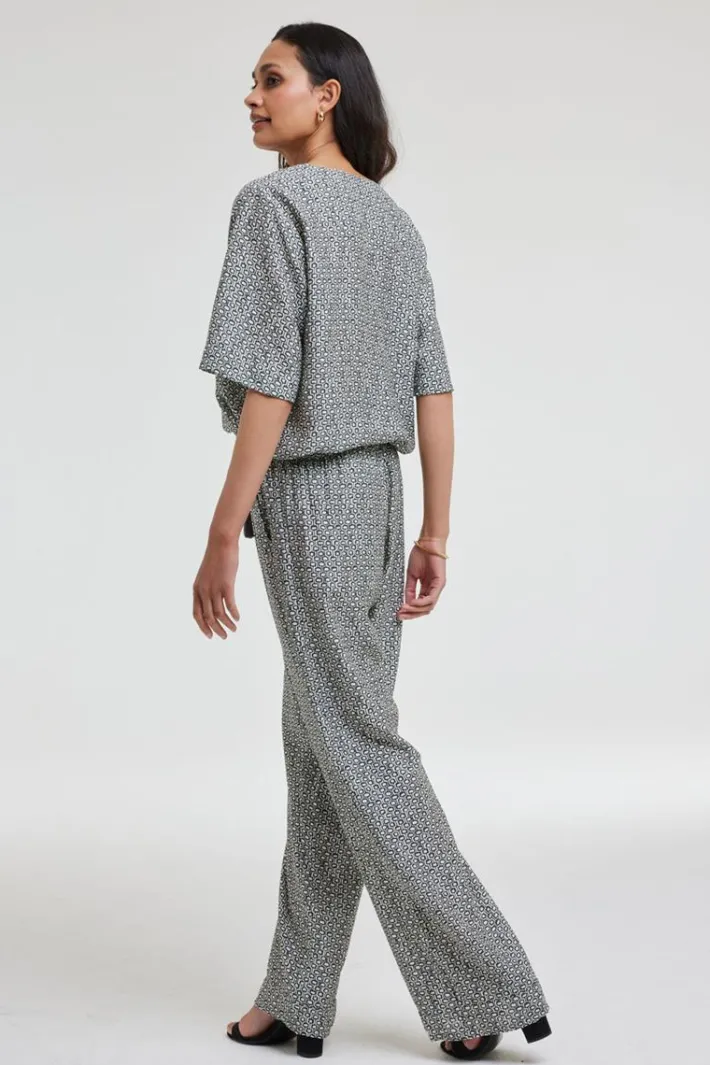 DiDi Pants Paloma Separe print- Lange Broeken