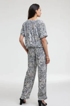 DiDi Pants Yara Pixel print- Lange Broeken