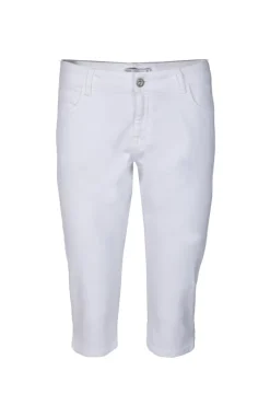 DiDi 5 pocket capri wit- Denim | Korte Broeken