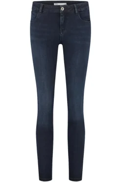 DiDi 5 pocket denim pants donkerblauw- Denim | Lange Broeken