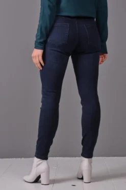 DiDi 5 pocket denim pants donkerblauw- Denim | Lange Broeken