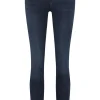 DiDi 5 pocket denim pants in dark blue- Denim | Lange Broeken