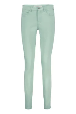 DiDi 5 pocket jeans Tina in granite green- Lange Broeken
