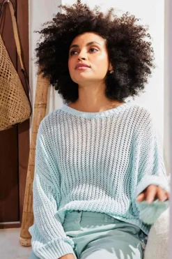 DiDi Pullover Alessia Surf green- Truien & Vesten