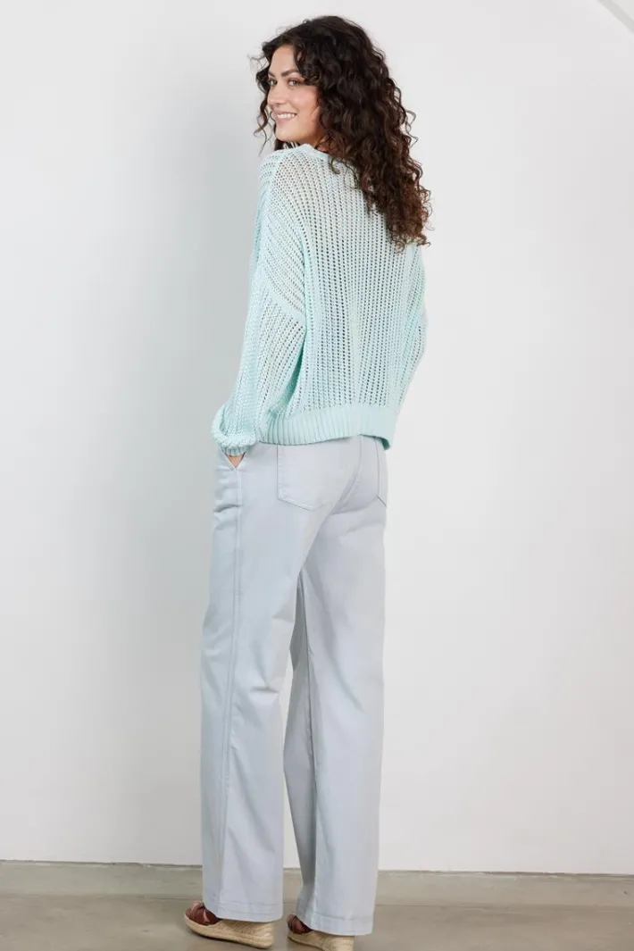 DiDi Pullover Alessia Surf green- Truien & Vesten