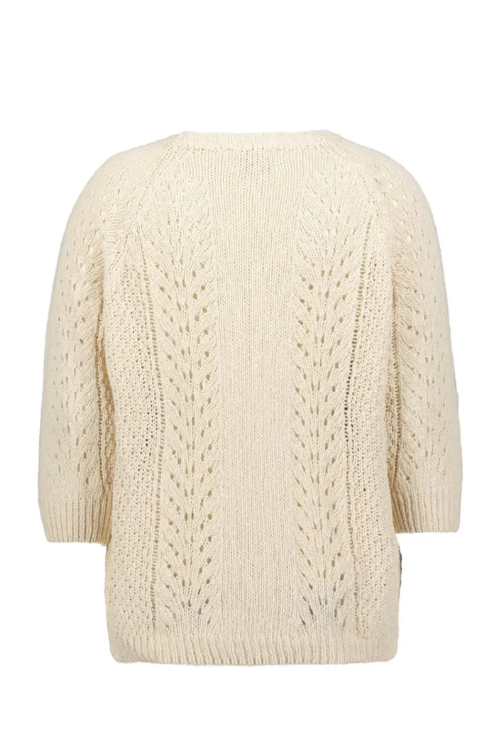 DiDi Pullover Cannes Ecru- Truien & Vesten