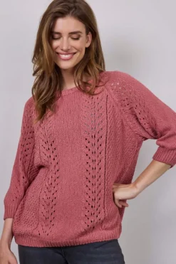 DiDi Pullover Cannes Holly berry rose- Truien & Vesten