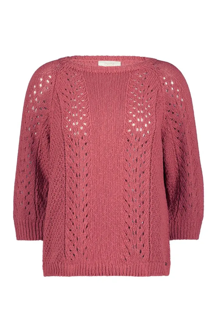 DiDi Pullover Cannes Holly berry rose- Truien & Vesten