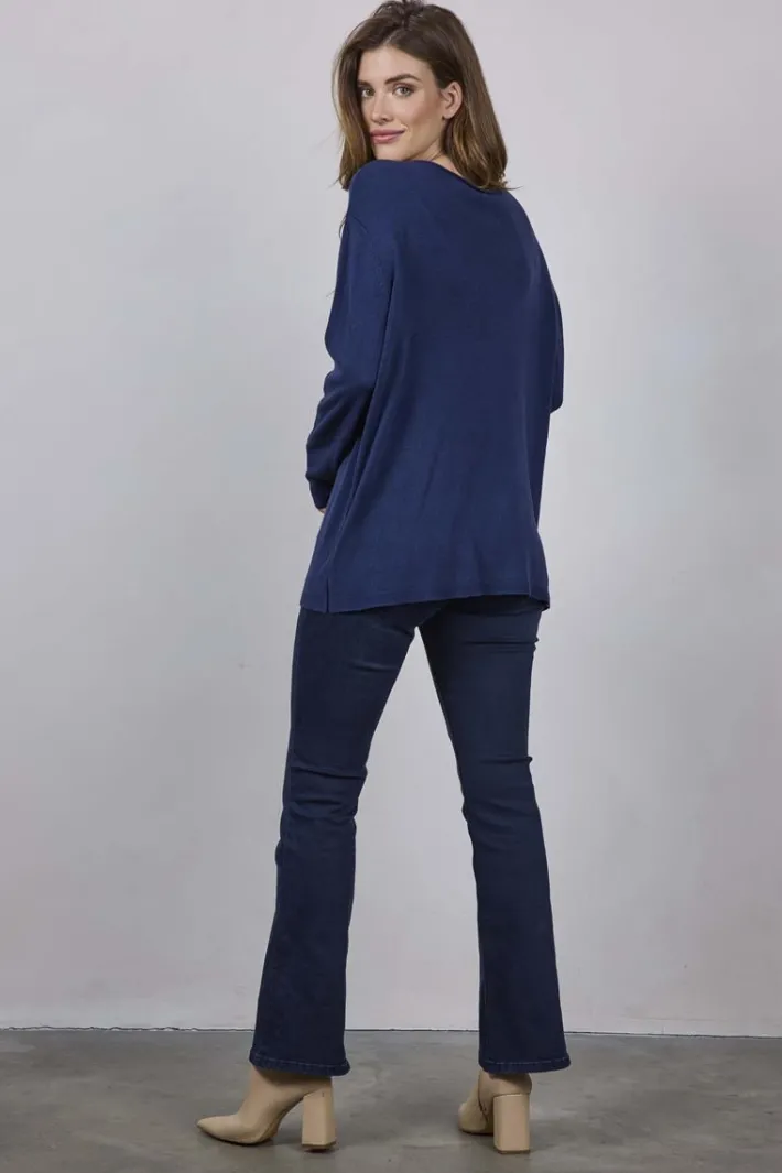 DiDi Pullover Gemma Dark blue- Truien & Vesten