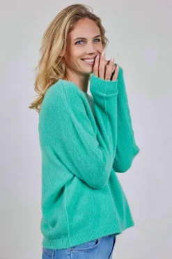 DiDi Pullover Parma Holly green- Truien & Vesten