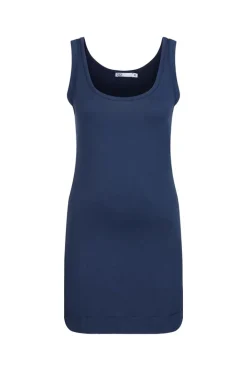 DiDi Singlet longer length donkerblauw- Basics | T-shirts & Tops
